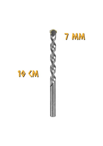 Kupa Tyson Beton-duvar Delici Elmas Matkap Ucu - 7 Mm. - 10 Cm. - 2 Adet