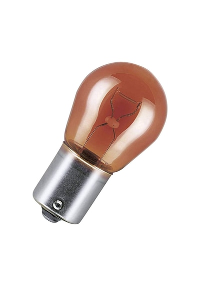 Osram 7507 Py21 W Sinyal Lambası, Flaş Işığı Double Blister Turuncu 7507-02b
