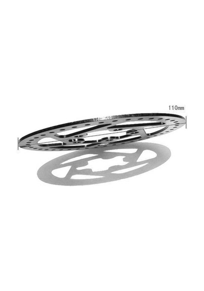Elektrikli Scooter İçin Arka Teker Fren Rotor Diski 110mm 5 Delik
