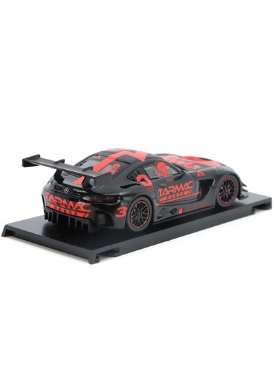 Tarmac Works Mercedes Amg Gt3 2018 4 With Container & Figure Red 1/64