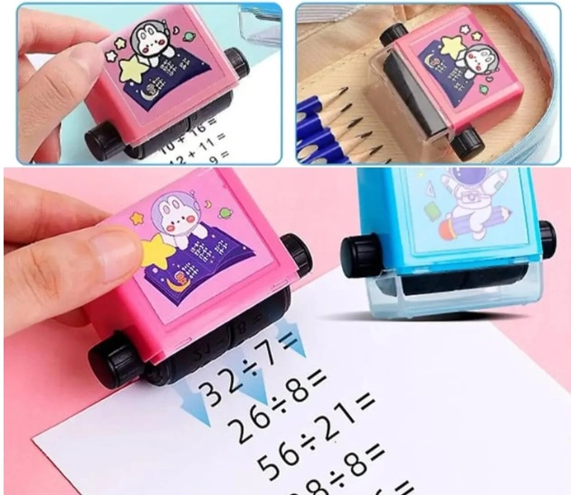 Matematik İşlem Rulosu Tek İşlem Seçenekli 5324 124-Pembe