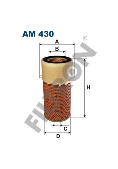 FILTRON AM430 HAVA FİLTRESİ H100-L300 2.3D-2.5D-2.5TD 86-