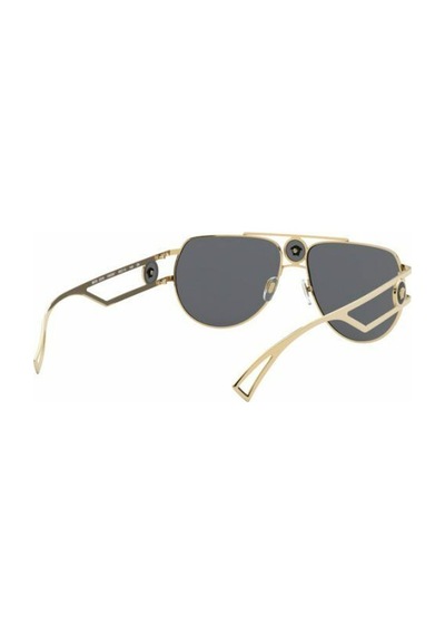 Versace Aviator Ve2225 1002/87 Altın Gri Lens 60 MM IN160632384 Erkek Güneş Gözlüğü