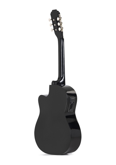 Miguel Artegas Mag65Cebk Siyah Elektro Klasik Gitar