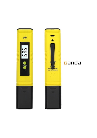 Candagrup Dijital Ph Metre Otomatik Kalibrasyonlu Su Sıvı Akvaryum Ph Ölçer 471318917