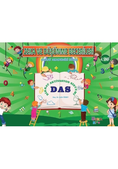 Zeka ve Düşünme Becerileri 4.Sınıf-Dikkat Akademisi Serisi - Çetin Özbey - Yuka Kids