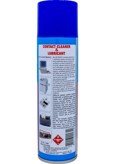 Powermaster Blue Bird Bb-257 Contact Yağlı Sprey 250 Ml