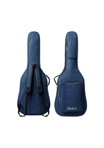 Midex Cs-89bl Özel Tasarım Softcase Klasik Gitar Çantası Gigbag Kılıf 101 Cm