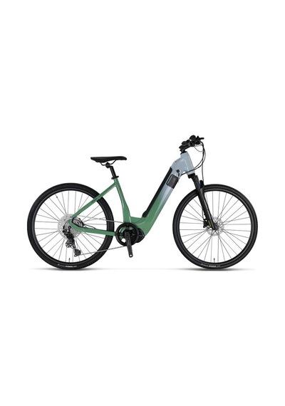 Mosso E-legarda Elektrikli Kadın Şehir Bisiklet 450h Hyd 28 Jant 10 Vites Green L.green Çok Renkli
