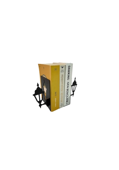 Metal Kitap Desteği Kitap Tutucu Ev Ve Ofis Dekoratif Aksesuar 2