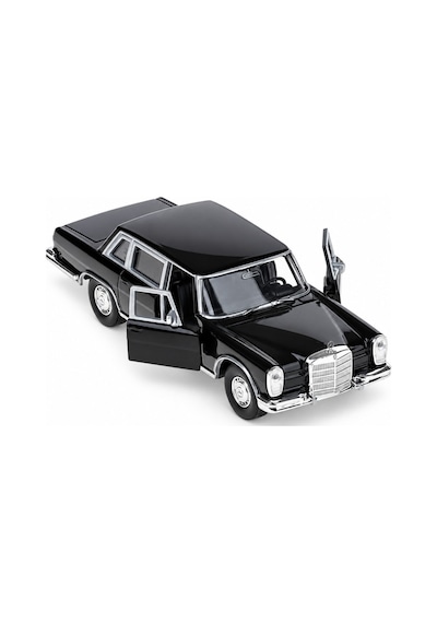 Welly Çek Bırak 12 Cm. 63 Mercedes Benz 600 - Siyah
