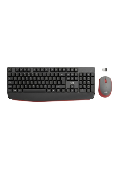 Trio Trk300 Kablosuz Klavye Mouse Set 2.4ghz Sessiz Tuş Türkçe Q Optik
