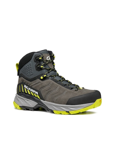 Scarpa Rush Trk Gore-tex Erkek Outdoor Bot 63143-200 Tit-lime Gri - Sarı