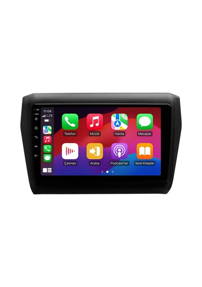 Suzuki Swift 2017-2023 Android Multimedya Carplay Android Auto Navigasyon Kameralı 6gb Ram 64gb 9"