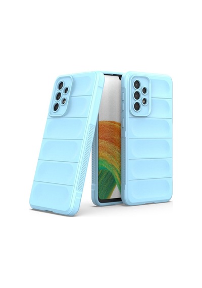Samsung Galaxy Uyumlu A33 5g Kılıf Optimum Silikon - Sky Blue Bz8683140486921