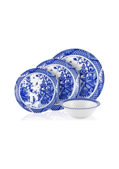 The Mia Prs0136 Chinoi 24 Parça Yemek Takımı Mavi