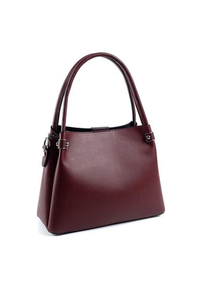 Silver Polo Sp1254 Kadın El Çantası Düz Bordo-bordo
