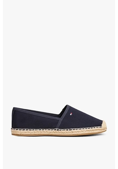 Tommy Hilfiger Kadın Th Bayrak Nakışlık Canvas Espadrille Loafer Ayakkabı - Lacivert Space Blue Tommy Hilfiger Kadın Th Bayrak Nakışlık Canvas Espadrille Loafer Ayakkabı - Lacivert Space Blue