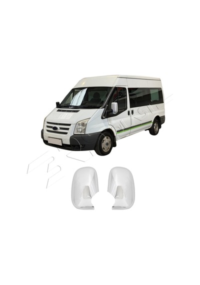 Ford Transit Uyumlu 1998 Ve Üzeri Ayna Kapağı 2 Parça Abs Krom Kaplama