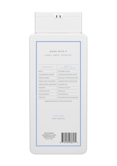 Native Cotton & Lily Duş Jeli 532ml Diğer