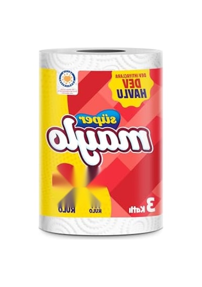 Üç Katlı Dev Havlu - Yüksek Emici Kapasite Açık Gri