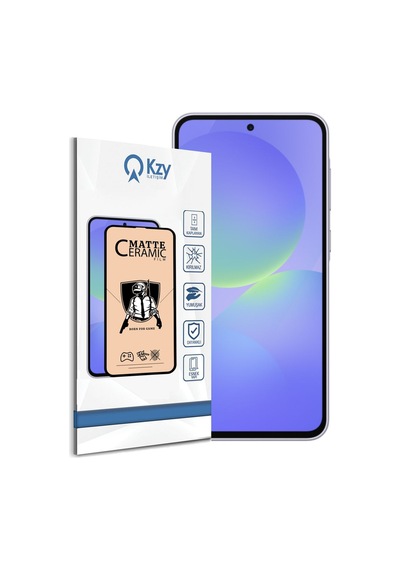 Samsung Galaxy A36 İle Uyumlu Tam Kaplayan Mat Seramik Nano Esnek Ekran Koruyucu Cam