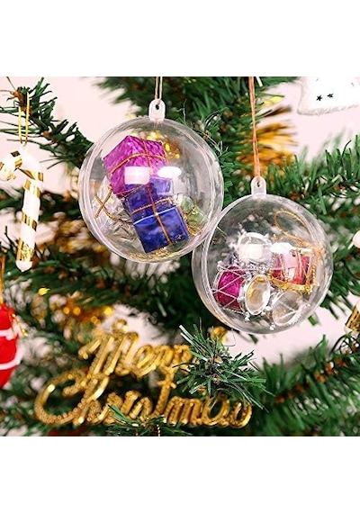 20 Adet 80 Mm Süs Topları Noel Dekorasyon Topları, Şeffaf Plastik Doldurulabilir Süs Topu, Noel İçin Kendin Yap Şeffaf Plastik Toplar, Yeni Yıl Hediyesi, Düğün Ev Dekoru 7,8 Cm 20 Adet 80 Mm Süs Topları Noel Dekorasyon Topları, Şeffaf Plastik Doldurulabilir Süs Topu, Noel İçin Kendin Yap Şeffaf Plastik Toplar, Yeni Yıl Hediyesi, Düğün Ev Dekoru 7,8 Cm