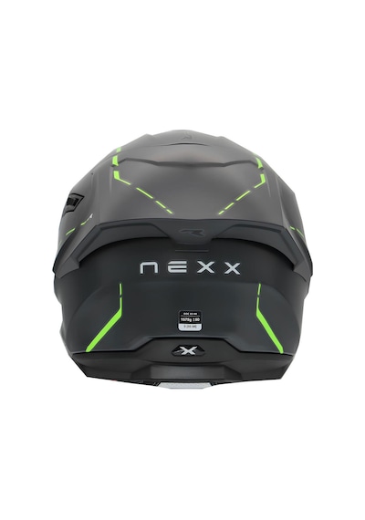 Nexx Y.100R React Kapalı Motosiklet Kaskı Yeşil