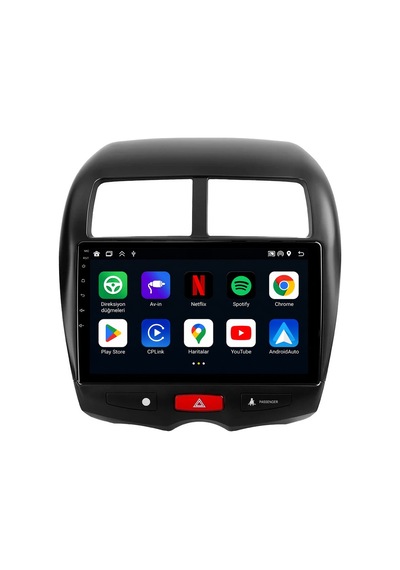 Mitsubishi Asx 2010-2019 Android Multimedya Carplay Android Auto Navigasyon 10gb Ram 256gb Pro 10"