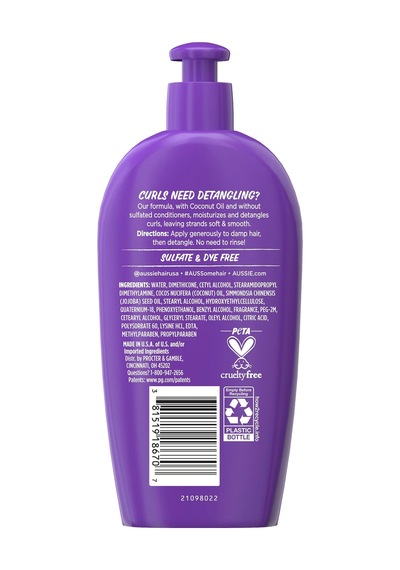 Aussie Miracle Curls Dolaşık Saç Açıcı Durulanmayan Saç Bakım Sütü 200ml