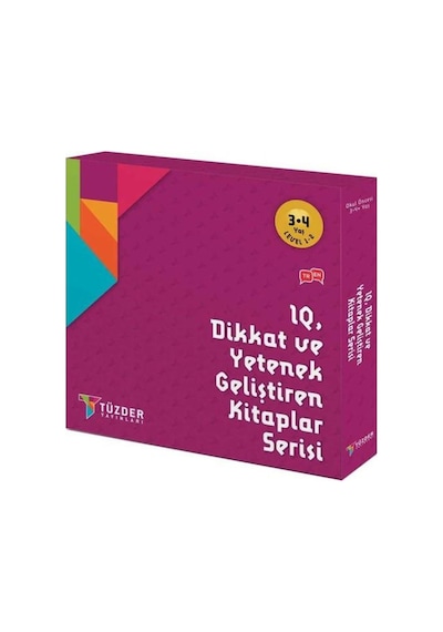 Tüzder Yayınları 6'lı Set (level1-level2) 3-4 Yaş
