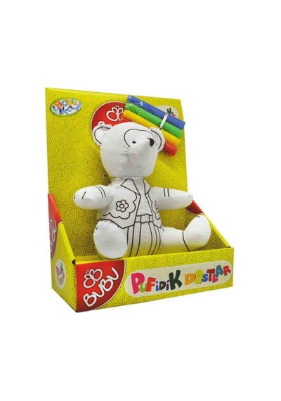 Pufidik Dostlar 4 Adet Keçeli Kalem Büyük Boy