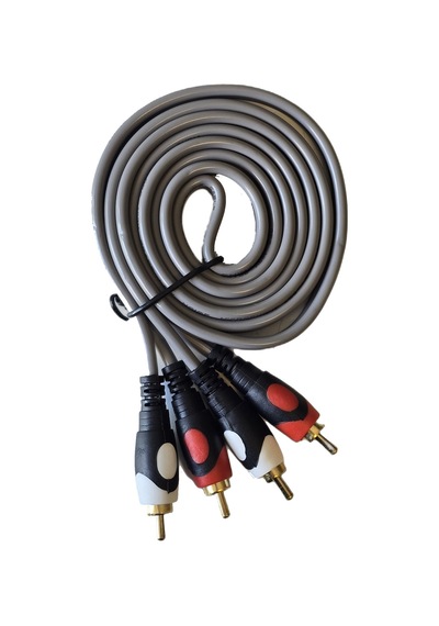 2 Rca 2 Rca Stereo Ses Kablosu 1.5m Amfi Tv Hoparlör Ses Sistemi Bağlantı Kablosu