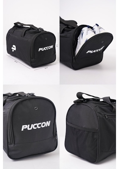 Puccon Lacivert Ayakkabı Bölmeli Omuz Askılı Spor, Fitness Ve Seyahat Çantası