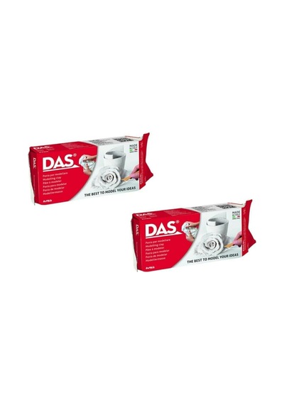 Das Collectıon Seramik Kil Hamuru 2X500 Gr. Beyaz
