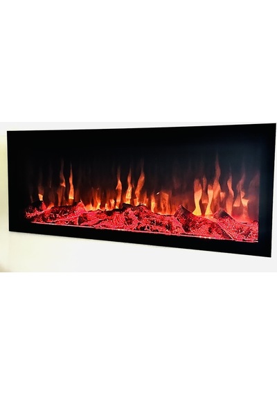 14 Efekt Dekoratif Şömine Bluetoooth+kumanda+çıtırtı 120x25x16 Cm