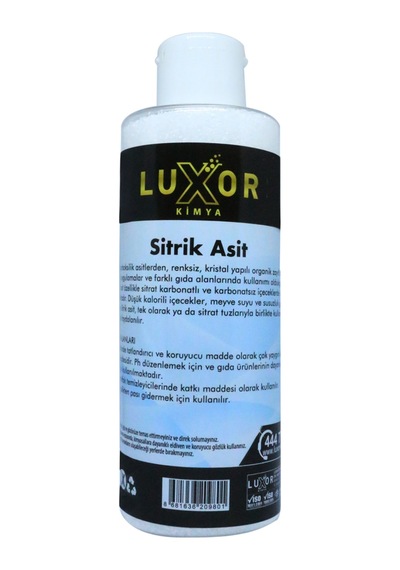 Luxor Kimya Sitrik Asit 200 gr