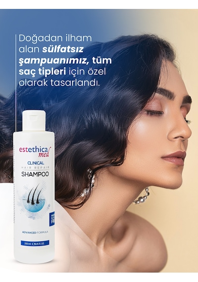 Doctor Almas Estethicamed Saç Dökülmesine Karşı Şampuan 3 x 250 ML