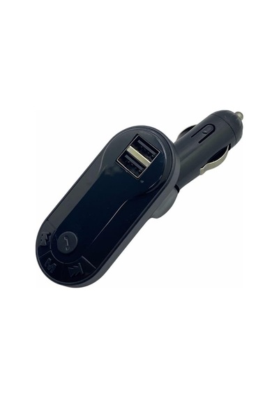 12v-24v Transmıtter Aux/bluetooth/mp3/sd Kart/usb X 2 Şarj Uzaktan Kumandalı Siyah