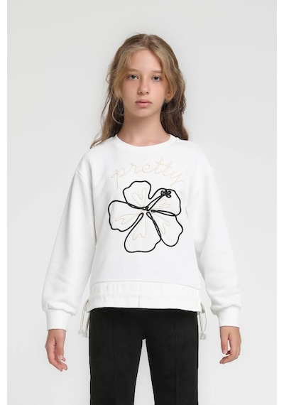 Xo Kids Kız Çocuk Alt Üst 2 Parçalı Kombin Takmı 5-13 Yaş Set0364 Siyah