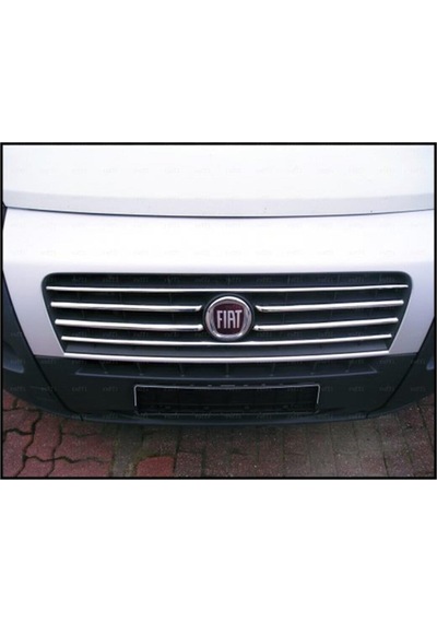 Fiat Ducato Krom Ön Panjur 6 Prç. 2006-2014 Paslanmaz Çelik