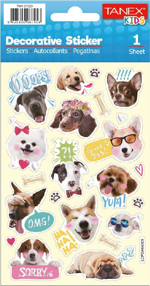 Tanex Puffy Instagram Köpekleri Serisi Tnx-27229