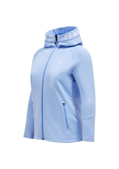 Peak Performance W Rider Zip Hood Turkuaz Turkuaz
