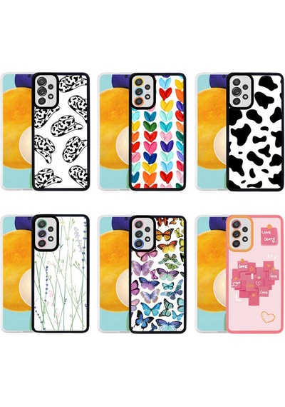 Galaxy Uyumlu A52 Kılıf Klfs M-fit Desenli Kapak - Hat No5 Hat No5