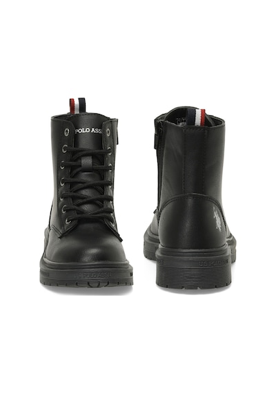 U.s. Polo Assn. Trena Jr 5pr Siyah Kız Çocuk Biker Bot 000000000102037119 Siyah