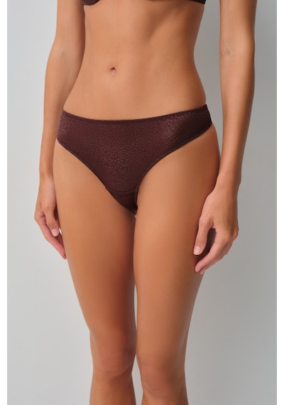 Suwen Mocha Brazilian String Külot Wsl102103191460 Bitter