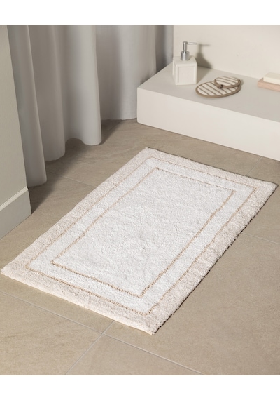 Madame Coco Giverny Banyo Paspası - Bej - 50x80 Cm Bapa0000000018 Ekru