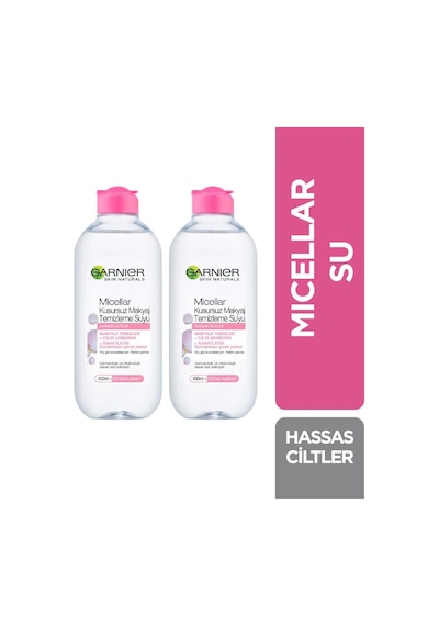Garnier Micellar Kusursuz Makyaj Temizleme Suyu 400ML 2 Adet Garnier Micellar Kusursuz Makyaj Temizleme Suyu 400ML 2 Adet