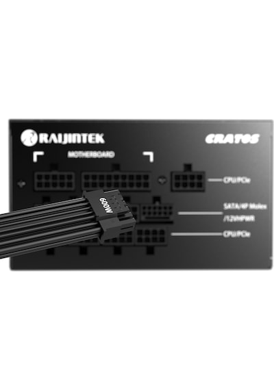 Raijintek RJ-0R30B00005 Cratos 1000 W 80+ GOLD PCIe 5.0 Full Modüler ATX Güç Kaynağı