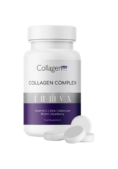 Ayrex Hidrolize Kollajen Tip1, Tip2, Tip3,tip5 Ve Tip10 , Vitamin C, Hyaluronik Asit, Çinko, Biotin, Selenyum Ve Koenz